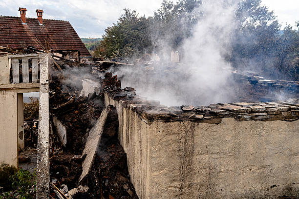 Professional Fire Damage Removal technician working in Riverview, FL
